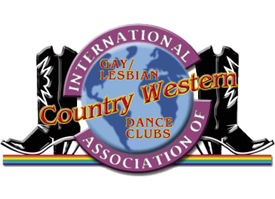 The International Association of Gay/Lesbian Country Western Dance Clubs Logo